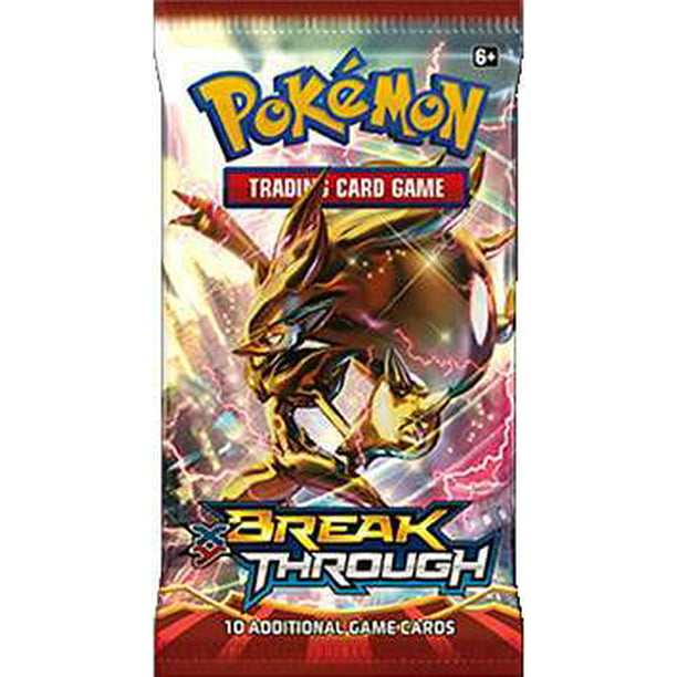 XY Breakthrough 6 Booster Pack Lot 1/6 Booster Box POKEMON TCG Free Shipping